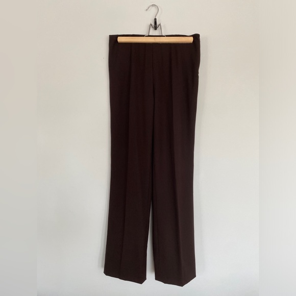 Vintage Ralph Lauren Black Label Brown Flat Front Pants - Picture 2 of 11